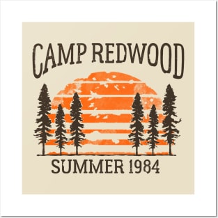 camp redwood Posters and Art